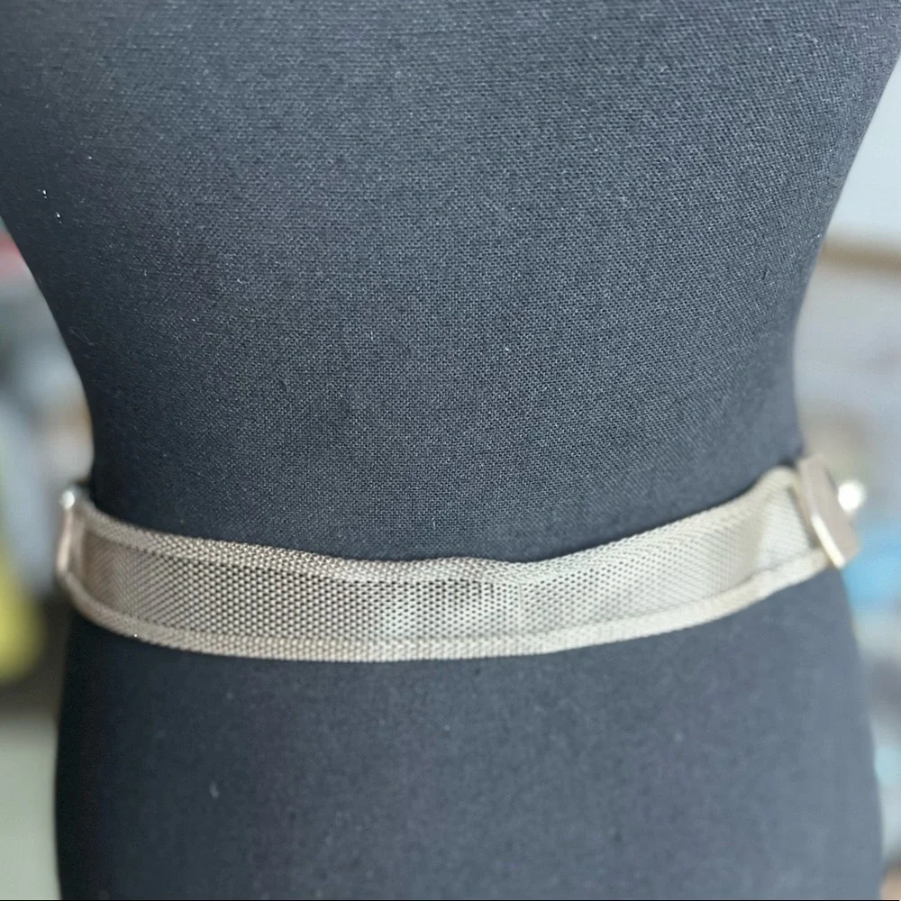 Vintage Versace silver belt